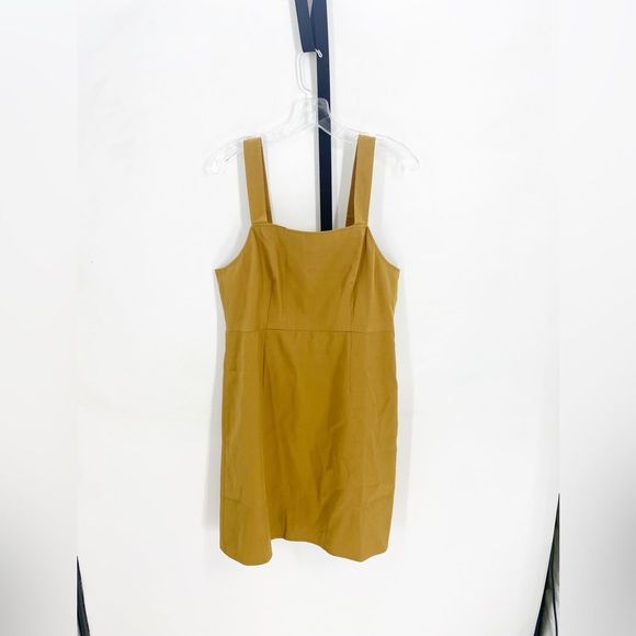 J Crew NWT Square Neck Dress in Gramercy Twill sz10 - Picture 6 of 8